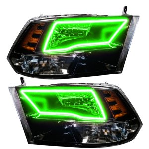 RAM 1500 TRX Headlight Assembly - ORACLE Lighting - ColorSHIFT BC1 Controller - Black - `09-`17